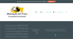 Desktop Screenshot of motivacaoemfoco.com